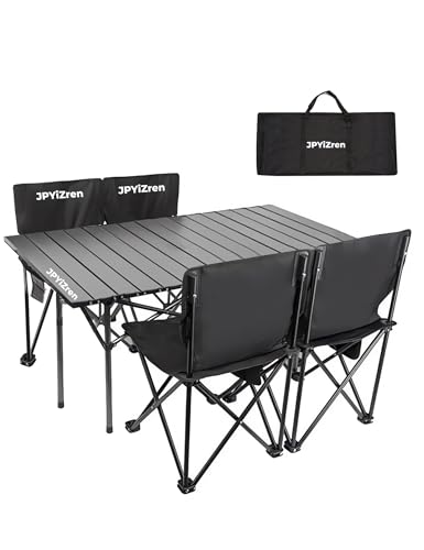 Aomoso - アウトドア テーブル チェア 7点セット アルミテーブル椅子